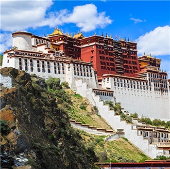 8D6N Tibet Tour Package, full board with return flight